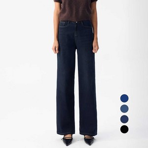 엘블로썸 여성 [숏 기본 롱] 스판 와이드 핏좋은 히든밴드 청바지