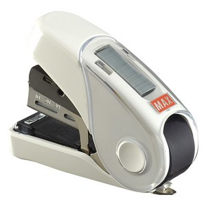 MAX 사쿠리 플랫 스테이플러, 화이트, 1개