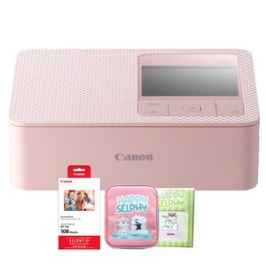 캐논 포토프린터 셀피 CP1500 + 캐노니 한정판 패키지(포토앨범 전용파우치) + RP-108 용지