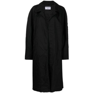 발렌시아가 raw-edge trench coat, 블랙계열, Standard XS(KR 44)