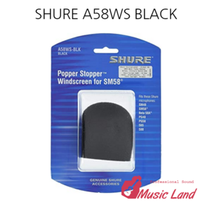 SHURE A58WS / SM58 용 마이크 윈드스크린 삼아정품