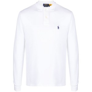 폴로랄프로렌 폴로 포니 자수 긴소매 폴로 셔츠, 화이트계열, Standard M(KR 100)