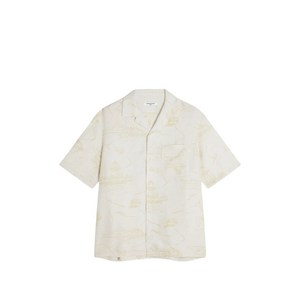 메종키츠네 파리지앵 맵 리조트 셔츠, 베이지계열, Standard L(KR 105)