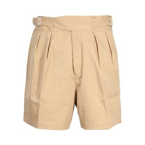 겐조 벨트 플리츠 쇼츠