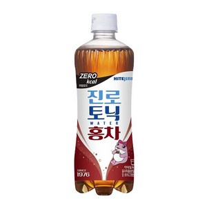 하이트진로 진로 홍차제로 토닉워터 600ml, 진로 토닉워터 홍차 제로 600ml x 20병, 20개