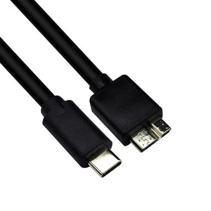 USB 3.1 to Micro B 변환케이블 0.3M MBF-CMB03M, 1개