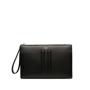 발리 패널 디테일 레더 클러치