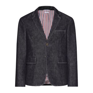 톰 브라운 버튼 데님 재킷, 블랙계열, Numeric 5(KR 115)