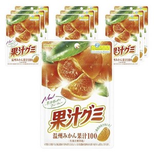 메이지 과즙 구미 귤 x10개, 54g, 10개