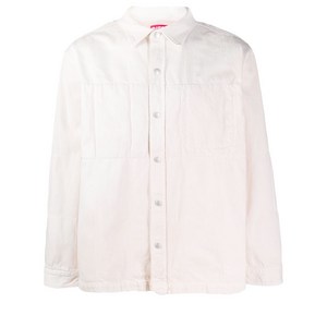 디젤 스냅 버튼 셔츠 재킷, 베이지계열, Standard M