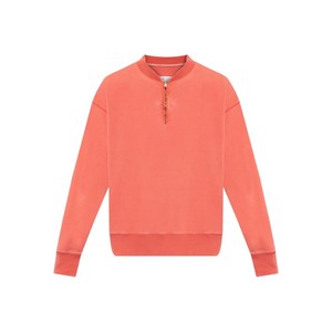 메종 마르지엘라 하프 지퍼 코튼 스웨트셔츠, 오렌지계열, Standard S(KR 95)