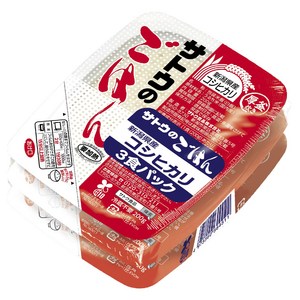 Sato's Rice 니가타현산 고시히카리 3개입, 600g, 1개