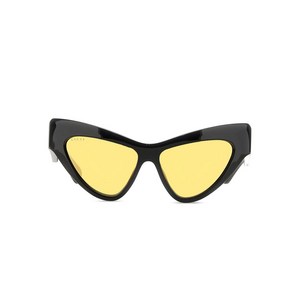 구찌 캣아이 프레임 로고 디테일 선글라스