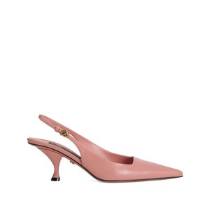 돌체앤가바나 포인티드 슬링백 펌프스, Europe 37.5(KR 245), 핑크계열