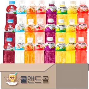 [쿨앤드몰] 모구모구 8종 제로써머베리+요거트+복숭아+리치+포도+망고+파인애플+딸기