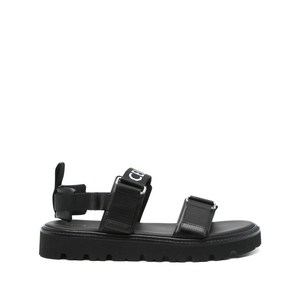 셀린느 로고 스트랩 샌들, IT 39(KR 240), 블랙계열