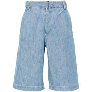 겐조 플리츠 디테일 데님 쇼츠, 블루계열, Standard S(KR 95)