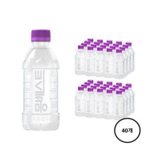 몽베스트 위드어스 무라벨 생수, 330ml, 40개
