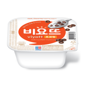 비요뜨 초코링, 143g, 12개