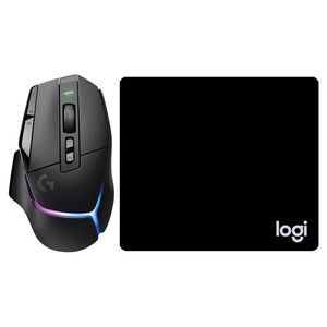 로지텍 G502 X 플러스 라이트스피드 무선 RGB 게이밍 마우스 + 마우스 패드 일반형