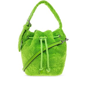 토리 버치 미니 T 모노그램 테리 버킷 백