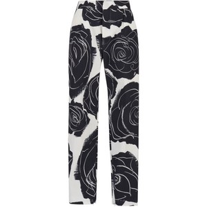마르니 로즈 프린트 팬츠