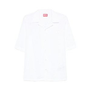 디젤 S-Mac 반소매 셔츠, 화이트계열, Italy 50(KR 105)