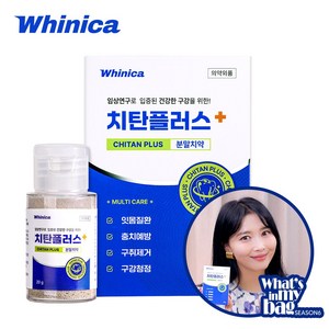 화이니카 치탄플러스 가루 잇몸질환 구강청정 충치예방 구취제거, 20g, 3개
