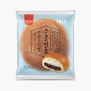 삼립 주종발효 단팥크림빵 115g, 2개