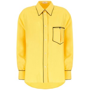 발리 실크 셔츠, 옐로우계열, IT 40(KR 44)