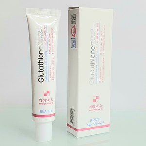 기미엑스 글루타치온 브라이트닝 톤업크림(45ml) +3D마스크팩 1장 + 폼클렌징 (30ml) 1개 / 미백 주름개선 보습