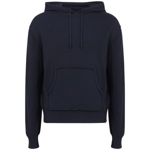 메종 마르지엘라 파우치 포켓 니트 후디