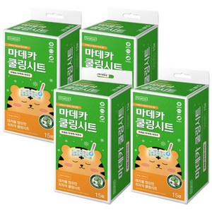 동국제약 마데카 쿨링시트, 15개입, 4개