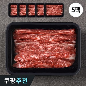 청정 미국산 소고기 갈비살 1kg 구이용 (200gX5팩) 개별포장, 5개, 200g