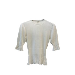 끌로에 러플 티셔츠, 화이트계열, Standard L(KR 66)