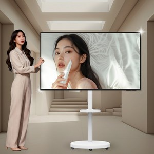 삼성 LG 50인치 55인치 65인치 75인치 호환 이동식TV거치대 무빙스탠드 받침대 티비거치대 삼탠바이미 스탠바이미 무빙스타일 대형TV