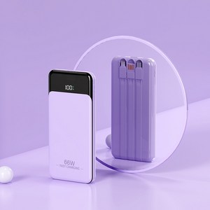 보조배터리 대용량 20000mAh 66w 보조배터리 고속충전 슬림 경량 급속충전 LED 배터리 표시