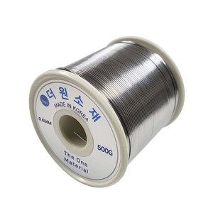 더원소재 0.6mm~1.6mm 솔더와이어 유연실납 500g, RS60-1.6mm, 1개