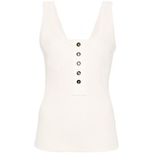 보테가 베네타 파인 골지 탱크 탑