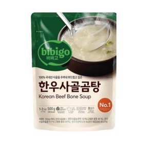 비비고 한우사골곰탕, 500g, 36개