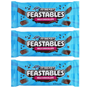피스터블 미스터비스트 밀크 초콜릿, 60g, 3개