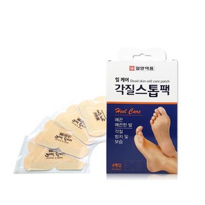 일양 힐케어 각질스톱팩 4매입, 1개