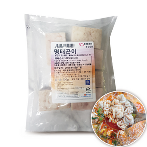 명태 곤이 500g 알탕재료 냉동 생선 고니 이리, 명태곤이_500g, 1개