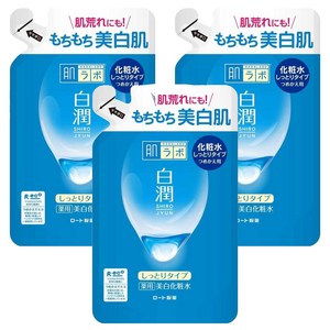 하다라보 시로준 화장수 모이스트 타입 리필용, 170ml, 3개