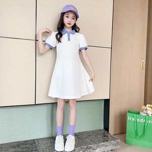 밀크봉봉 여아 초등학생 중학생 폴로 넥 원피스