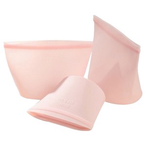 Tiger Pavilion 다용도 실리콘 지퍼백 3종 세트 500ml + 1000ml 1500ml