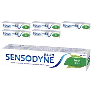 센소다인 후레쉬 치약, 100g, 6개