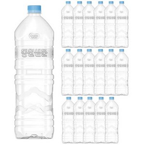 동원샘물 무라벨, 2L, 18개