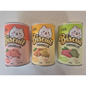 너를위한디저트 고양이 비스켓 간식 캣닢, 혼합맛(참치/치킨/..., 300g, 1세트