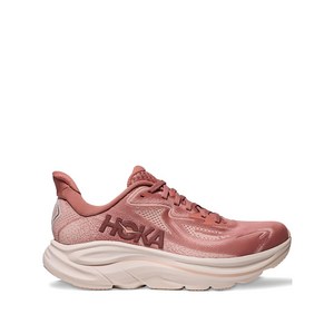 HOKA 클리프턴 10 레이스업 스니커즈, US men 4.5(KR 225), 핑크계열+베이지계열